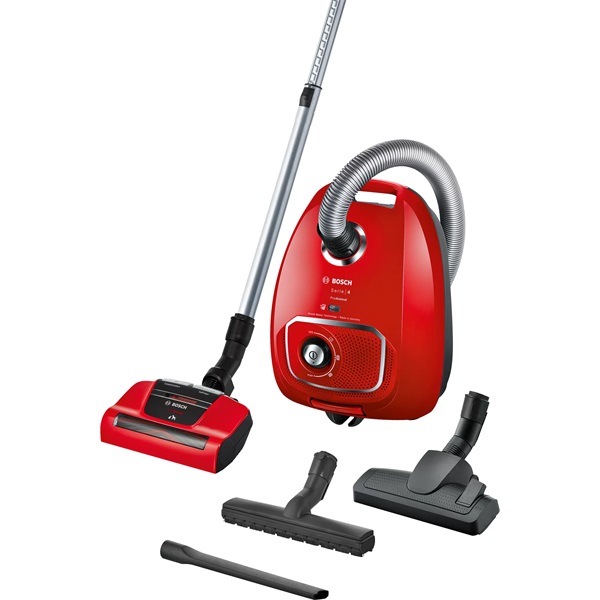 Bosch BGLS4PET2 Serie 4 ProAnimal vörös porzsákos porszívó (Újszerű)