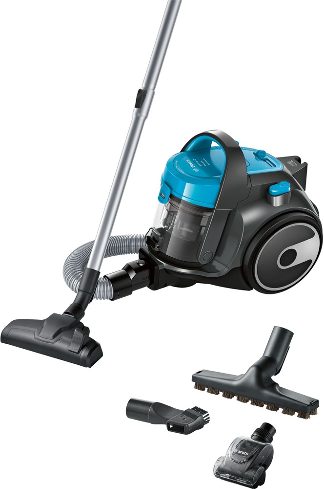 Bosch BGS05X240 Serie2 szürke-türkiz porzsák nélküli porszívó