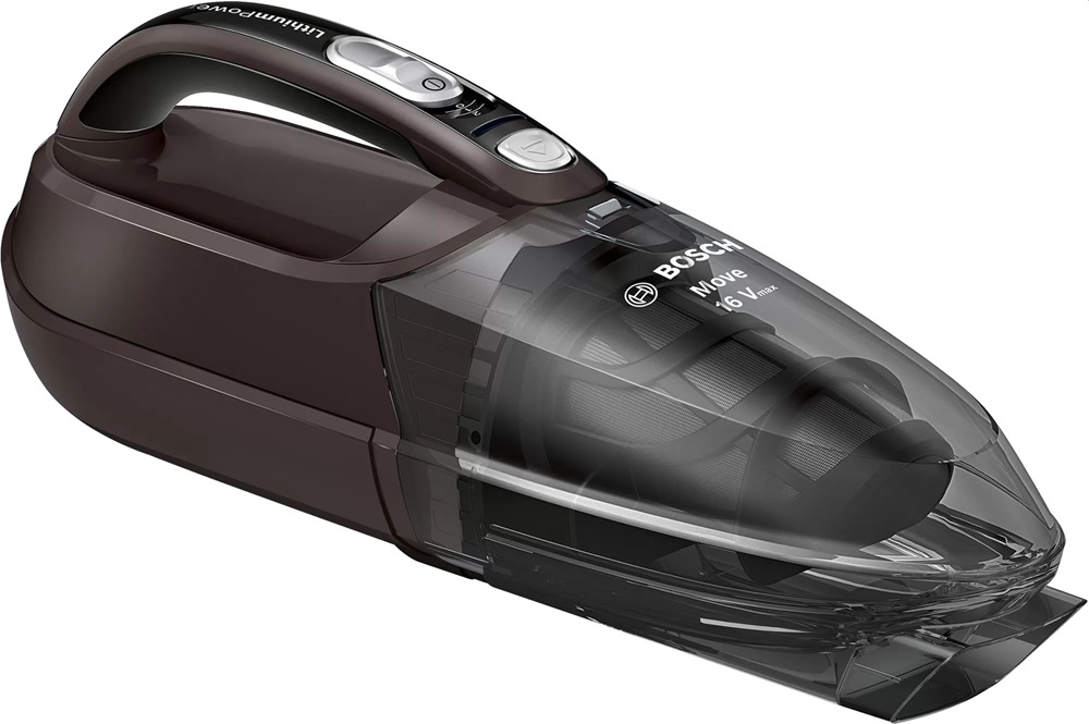 Bosch BHN16L akkumulátoros grafitszürke morzsaporszívó