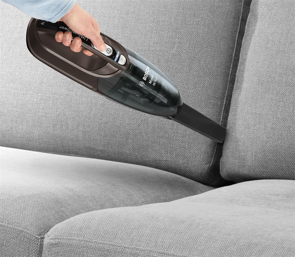 Bosch BHN16L akkumulátoros grafitszürke morzsaporszívó