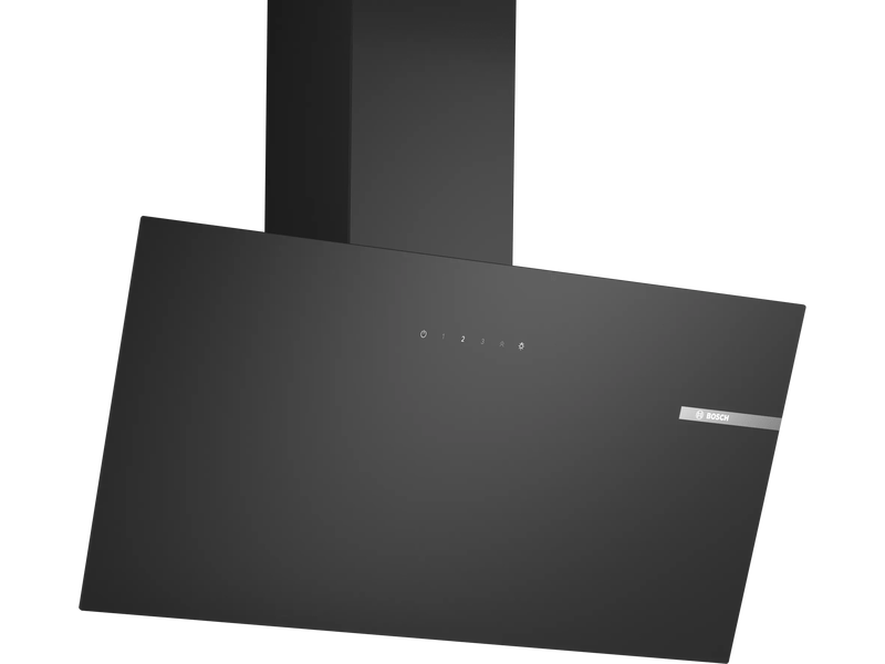 Bosch DWK65DK60 fekete, szabadonálló, kürtős, méret:59 cm, zajszint:60 dB, páraelszívó