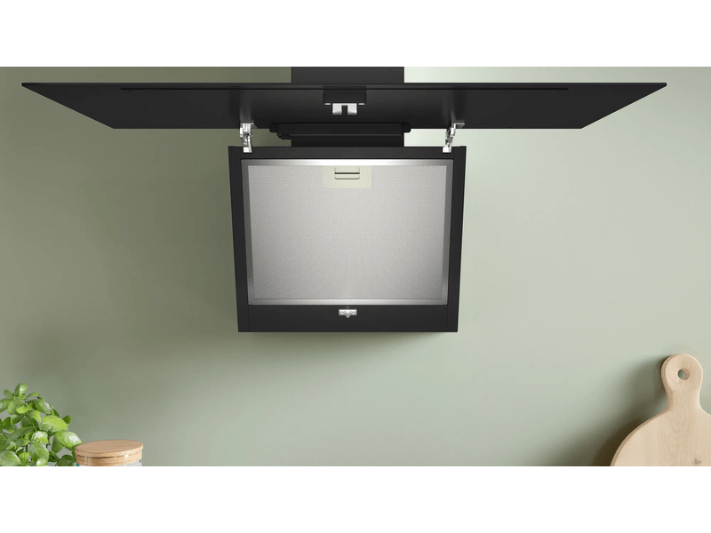 Bosch DWK65DK60 fekete, szabadonálló, kürtős, méret:59 cm, zajszint:60 dB, páraelszívó