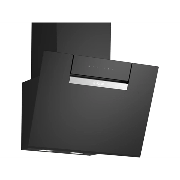 Bosch DWK67FN60 fekete, beépíthető, kürtős, méret:60cm, 56dB, páraelszívó