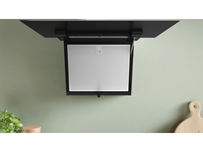 Bosch DWK67FN60 fekete, beépíthető, kürtős, méret:60cm, 56dB, páraelszívó