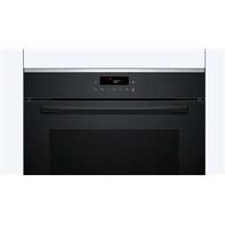 Bosch HBA272BB3 fekete, beépíthető, sütőtér:71L, grill, légkeverés, priolitikus tisztítás, sütő