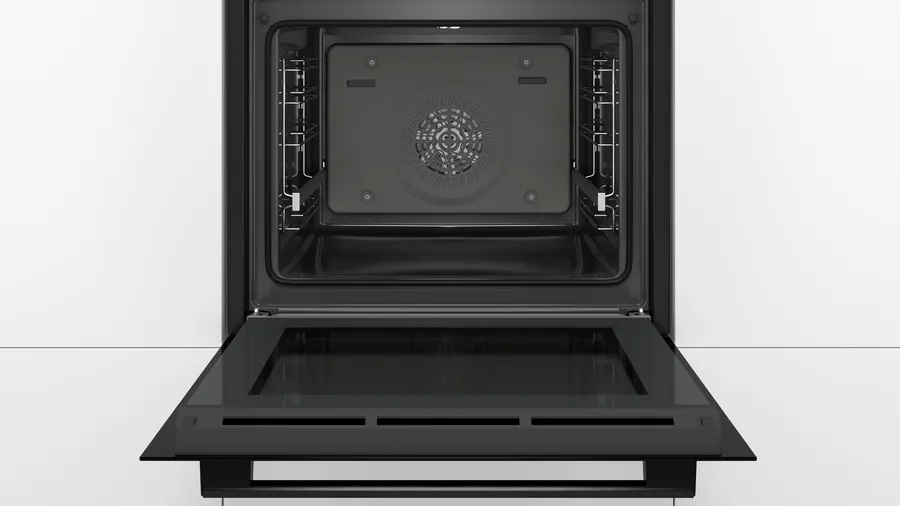 Bosch HBA534EB0 fekete, beépíthető, sütőtér: 71L, grill, hidrolitikus, sütő
