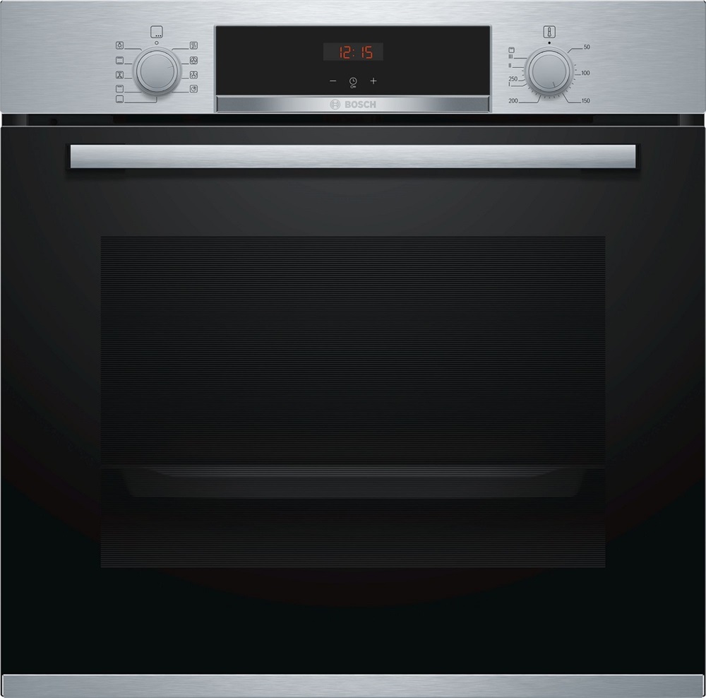 Bosch HBA534ES0 inox, beépíthető, sütőtér: 71L, grill, hidrolitikus, sütő