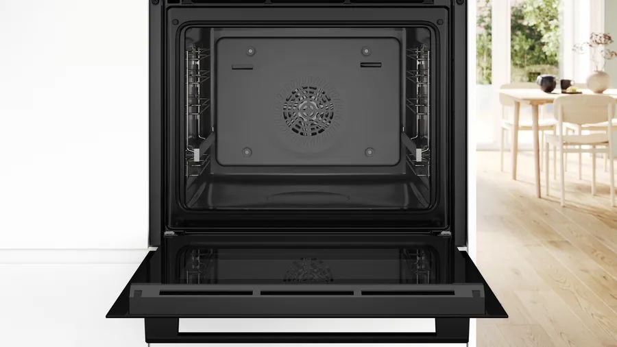 Bosch HBG539EB3 fekete, beépíthető, sütőtér:71L, grill, légkeverés, sütő