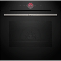 Bosch HBG7741B1 fekete, beépíthető, sütőtér:71L, grill, légkeveréses, sütő