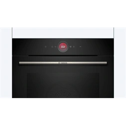 Bosch HBG7741B1 fekete, beépíthető, sütőtér:71L, grill, légkeveréses, sütő