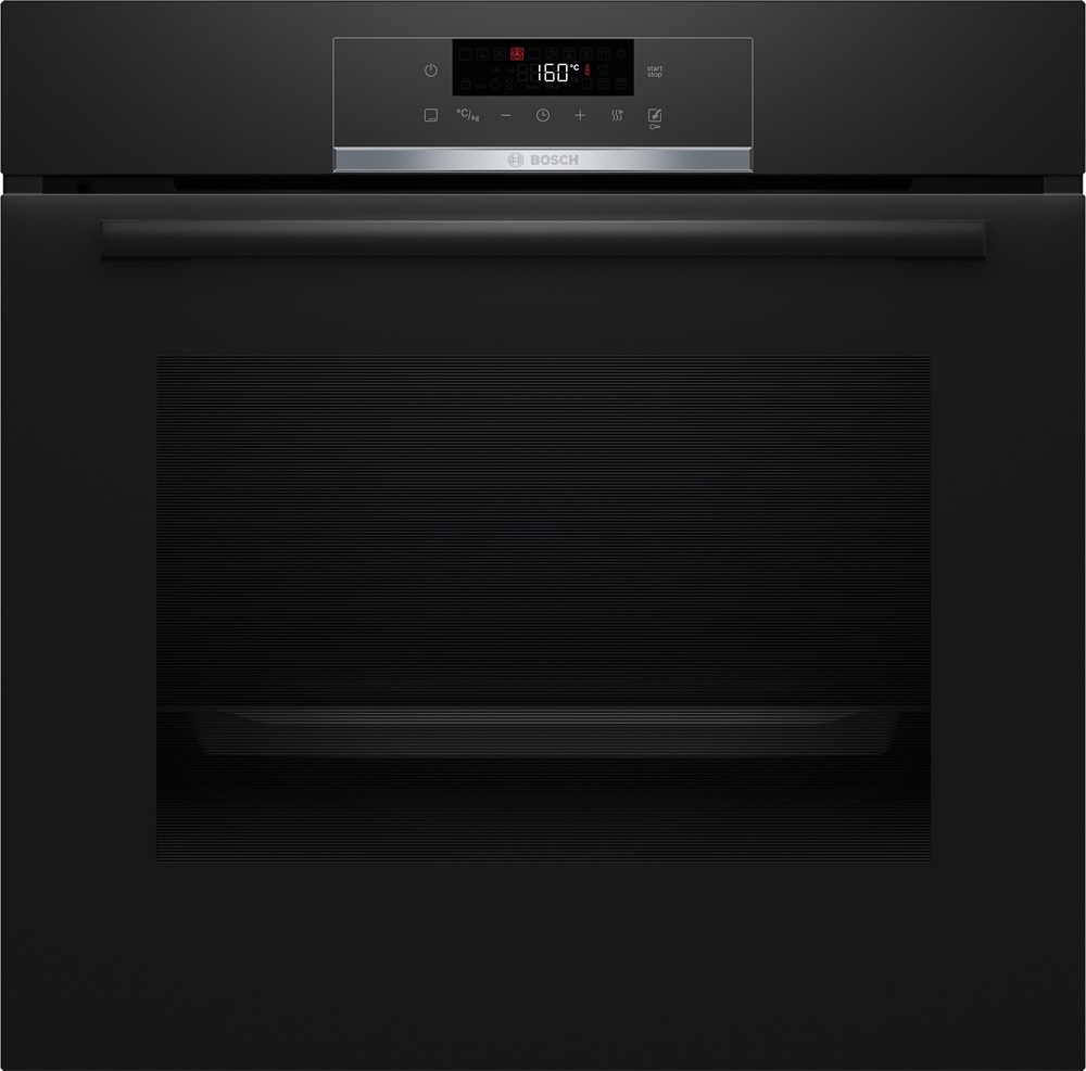 Bosch HQG572EB3 fekete, beépíthető, sütőtér: 71L, grill, légkeverés, sütő