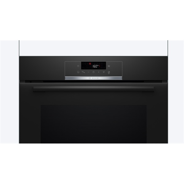 Bosch HQG572EB3 fekete, beépíthető, sütőtér: 71L, grill, légkeverés, sütő