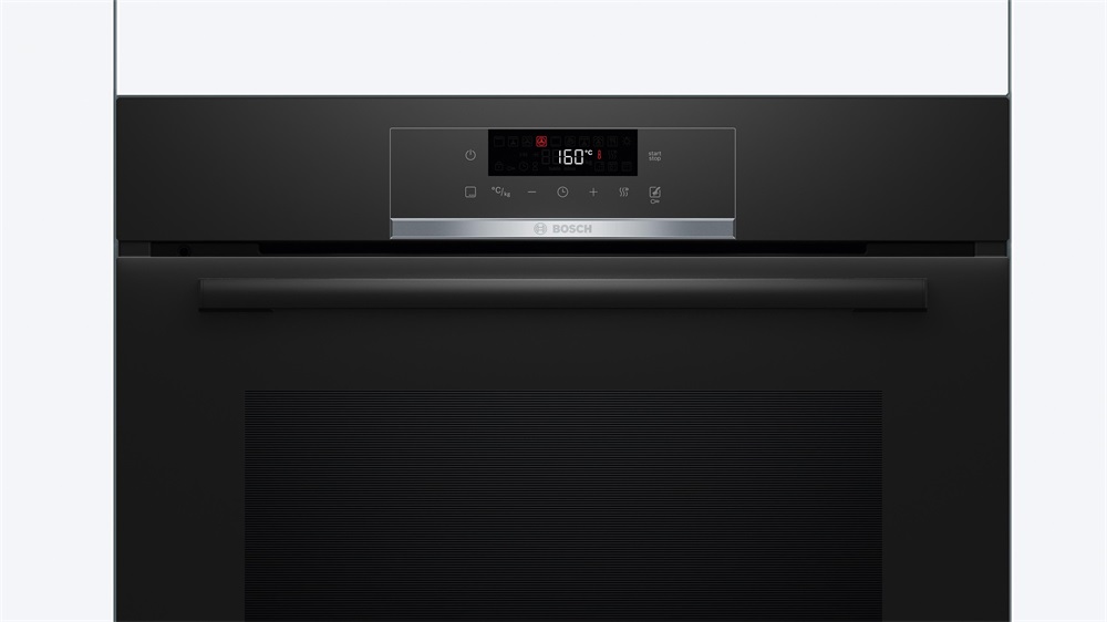Bosch HQG572EB3 fekete, beépíthető, sütőtér: 71L, grill, légkeverés, sütő