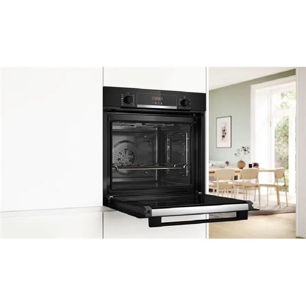 Bosch HQG572EB3 beépíthető fekete sütő