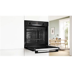 Bosch HQG572EB3 beépíthető fekete sütő