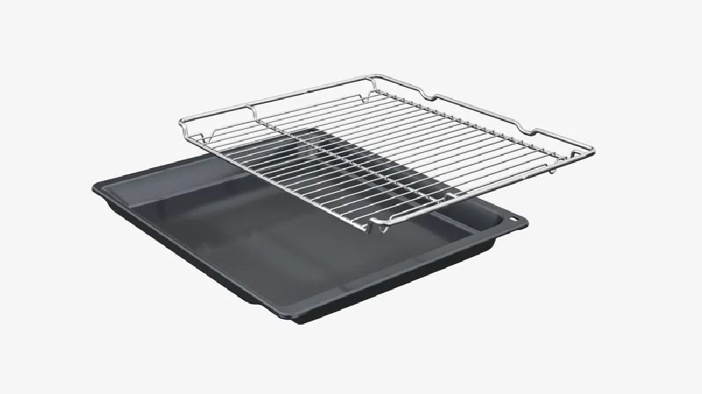 Bosch HQG572EB3 fekete, beépíthető, sütőtér: 71L, grill, légkeverés, sütő