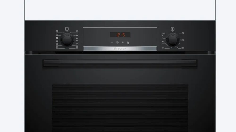 Bosch HQG572EB3 fekete, beépíthető, sütőtér: 71L, grill, légkeverés, sütő