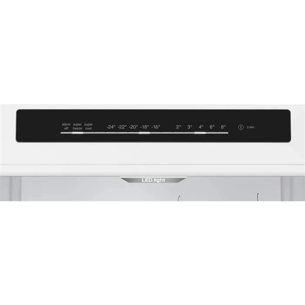 Bosch KGN392LCF alulfagyasztós, Hűtő: 260L, Fagyasztó: 103 L,  MultiAirFlow hűtőszekrény