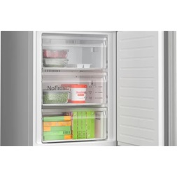 Bosch KGN392LCF alulfagyasztós, Hűtő: 260L, Fagyasztó: 103 L,  MultiAirFlow hűtőszekrény