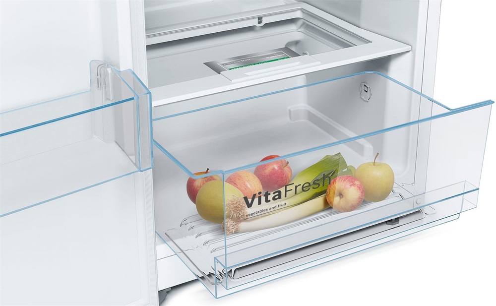 Bosch KSV33VWEP fehér, egyajtós, Hűtő: 324L, hűtőszekrény