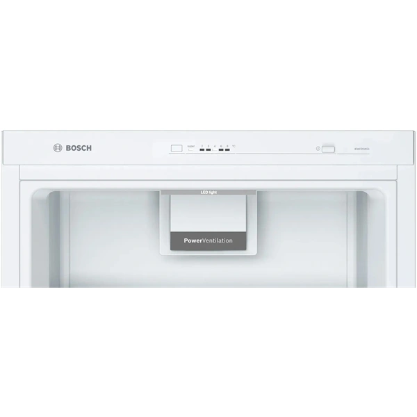 Bosch KSV33VWEP fehér, egyajtós, Hűtő: 324L, hűtőszekrény