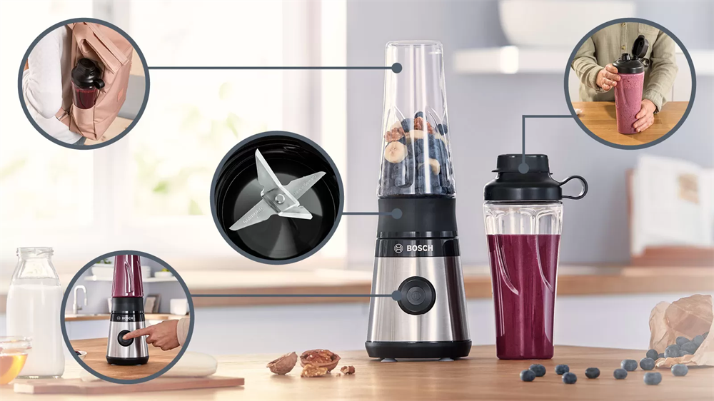 Bosch MMB2111M nemesacél turmixgép