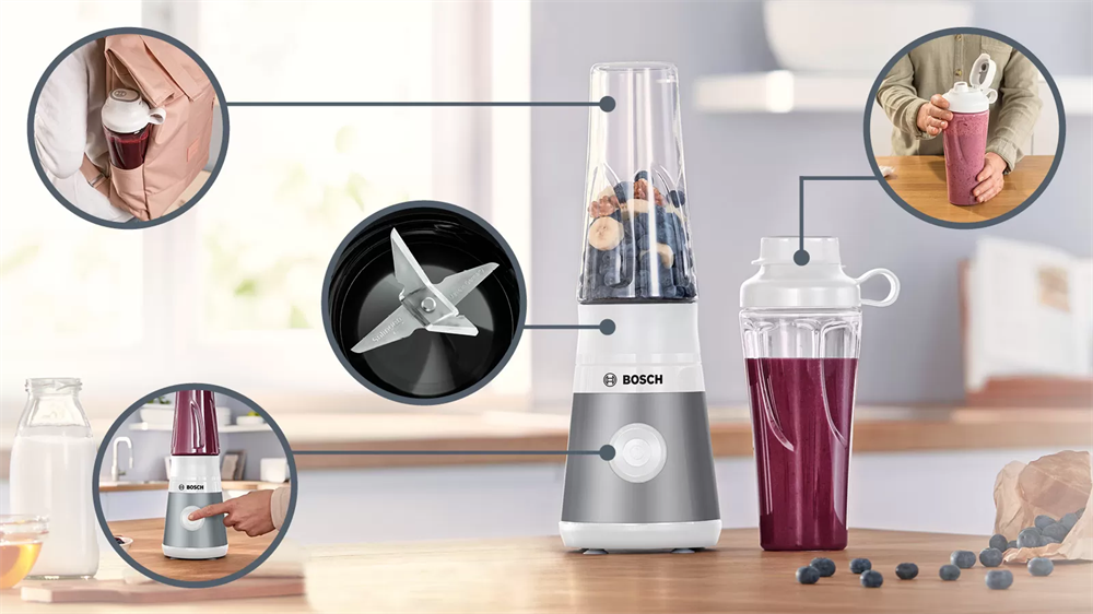 Bosch MMB2111T VitaPower Serie ezüst turmixgép