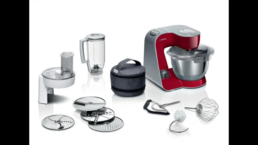 Bosch MUM5X720 vörös konyhai robotgép szett