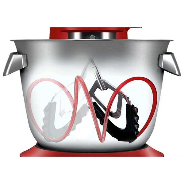 Bosch MUM9A66R00 1600W, 5,5L, vörös konyhai robotgép (Újszerű)