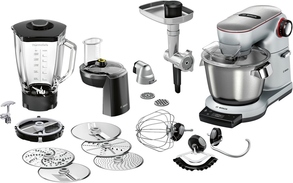 Bosch MUM9BX5S61 inox konyhai robotgép szett