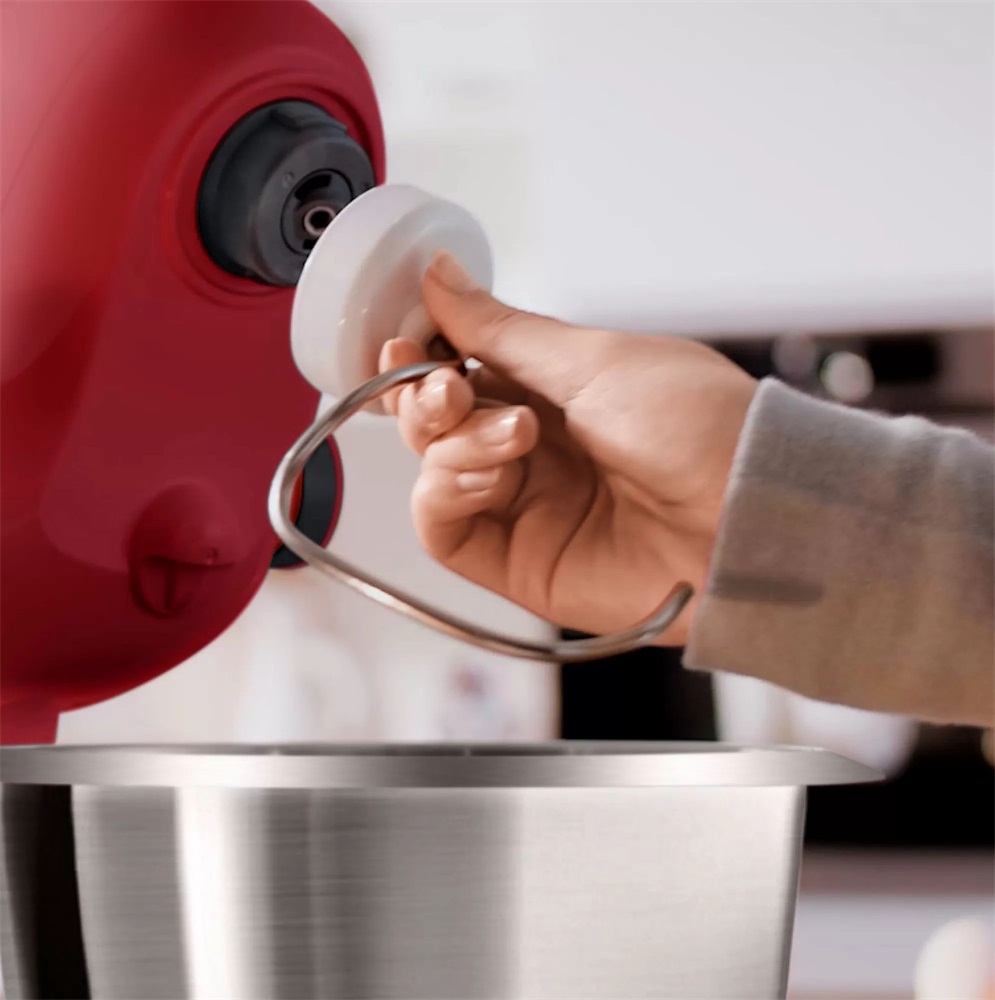 Bosch MUMS2ER01 700W, 3,8L, vörös konyhai robotgép (Újracsomagolt)