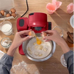 Bosch MUMS2ER01 700W, 3,8L, vörös konyhai robotgép (Újracsomagolt)