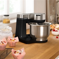 Bosch MUMS2VM00 900W, 3,8L, fekete konyhai robotgép (Újszerű)