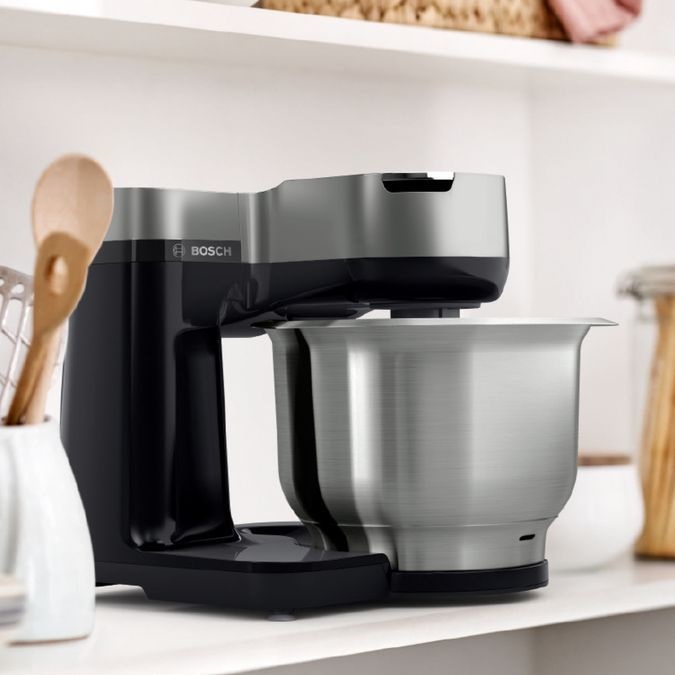 Bosch MUMS2VM00 900W, 3,8L, fekete konyhai robotgép (Újszerű)