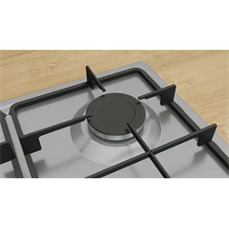Bosch PGP6B5K60 inox, beépíthető, gáz, főzőzóna:4, beépíthető méret: 58,2cm, főzőlap