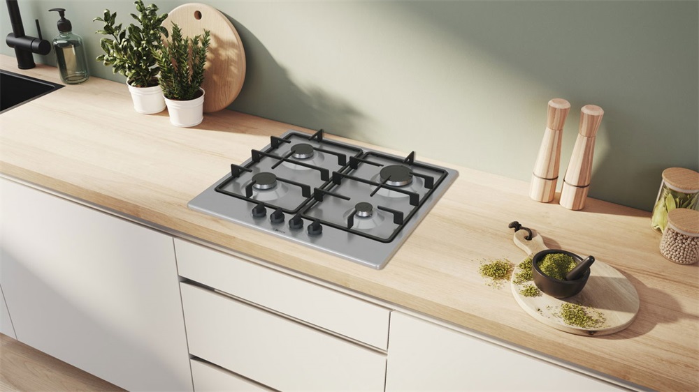 Bosch PGP6B5K60 inox, beépíthető, gáz, főzőzóna:4, beépíthető méret: 58,2cm, főzőlap