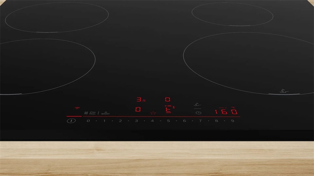 Bosch PIE631HC1E fekete, beépíthető, indukciós, főzőzóna: 4, beépíthető méret: 60cm, főzőlap