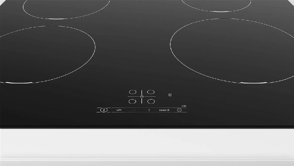 Bosch PUE611BB5E fekete, beépíthető, indukciós, főzőzóna: 4, beépíthető méret: 56cm, főzőlap (Újszerű)