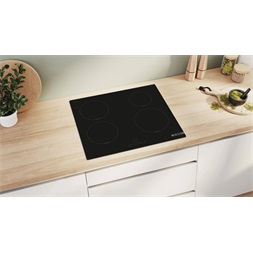 Bosch PUE611BB5E fekete, beépíthető, indukciós, főzőzóna: 4, beépíthető méret: 56cm, főzőlap (Újszerű)