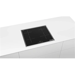 Bosch PUE64KBB5E fekete, beépíthető, indukciós, főzőzóna: 4, beépíthető méret: 56cm, főzőlap