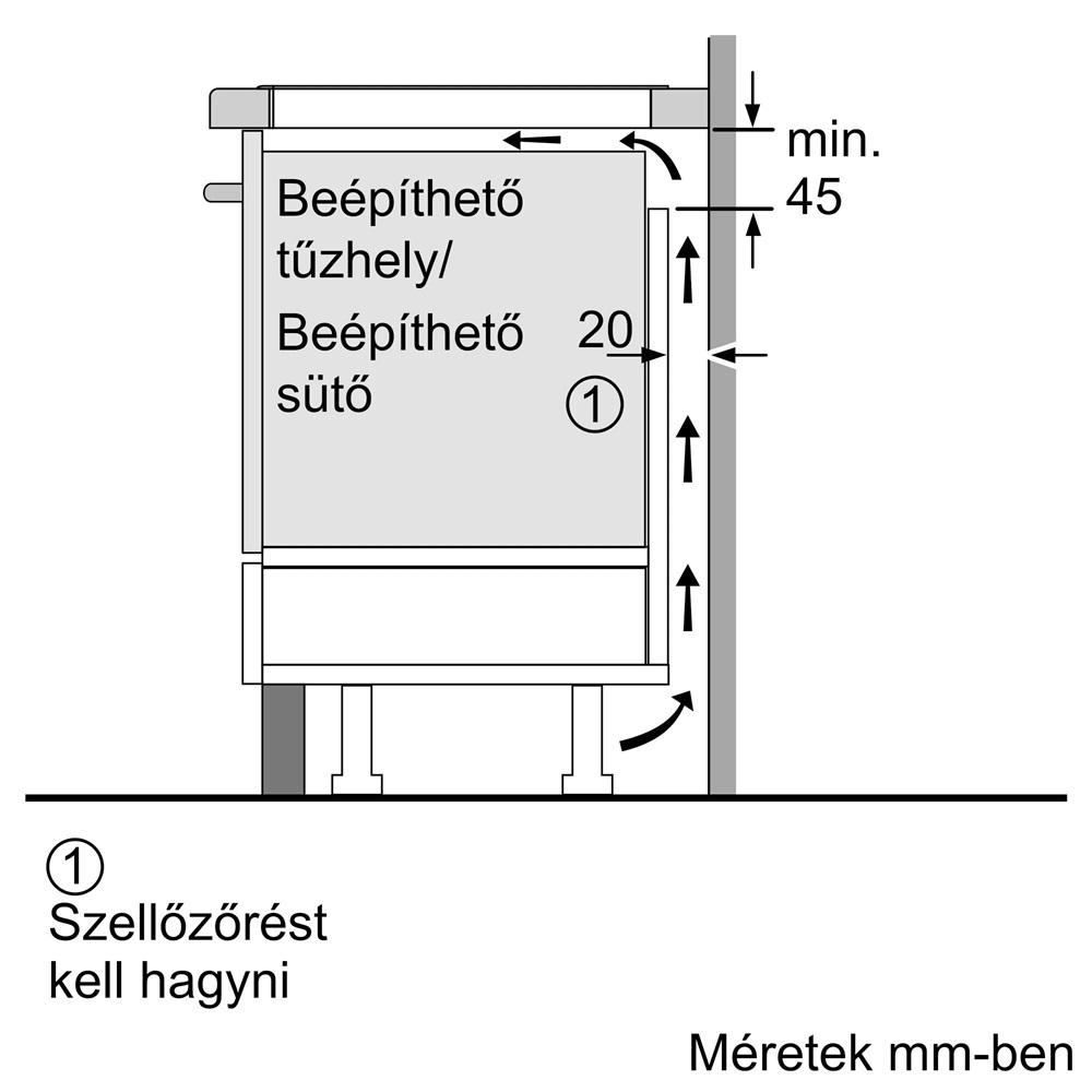 Bosch PUG611AA5E fekete, beépíthető, indukciós, főzőzóna: 4, beépíthető méret: 56cm, főzőlap