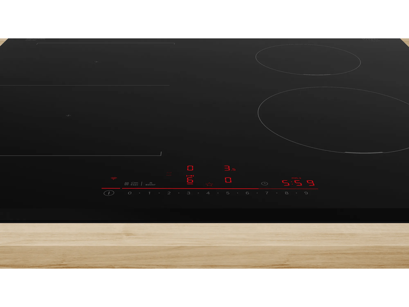 Bosch PVS631HB1E fekete, beépíthető, indukciós, főzőzóna: 4, beépíthető méret: 56cm, főzőlap