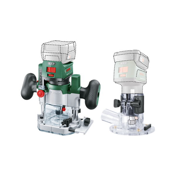 Bosch Router Combi Set akkumulátors felsőmaró