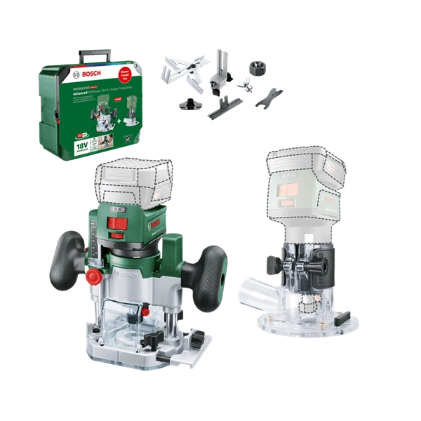 Bosch Router Combi Set akkumulátors felsőmaró