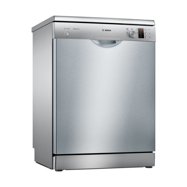 Bosch SMS25AI04E inox, programok száma: 5, szabadonálló, 12 terítékes mosogatógép 