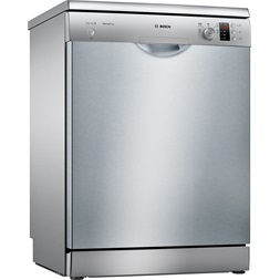 Bosch SMS25AI04E inox, programok száma: 5, szabadonálló, 12 terítékes mosogatógép 
