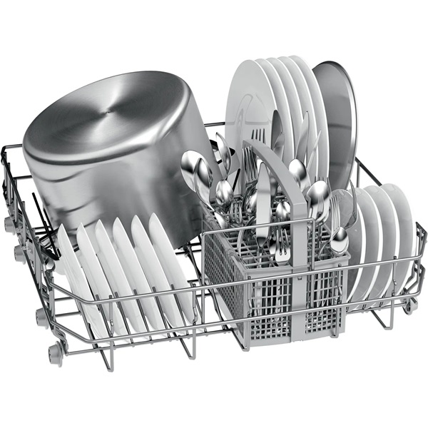Bosch SMS25AI04E inox, programok száma: 5, szabadonálló, 12 terítékes mosogatógép 