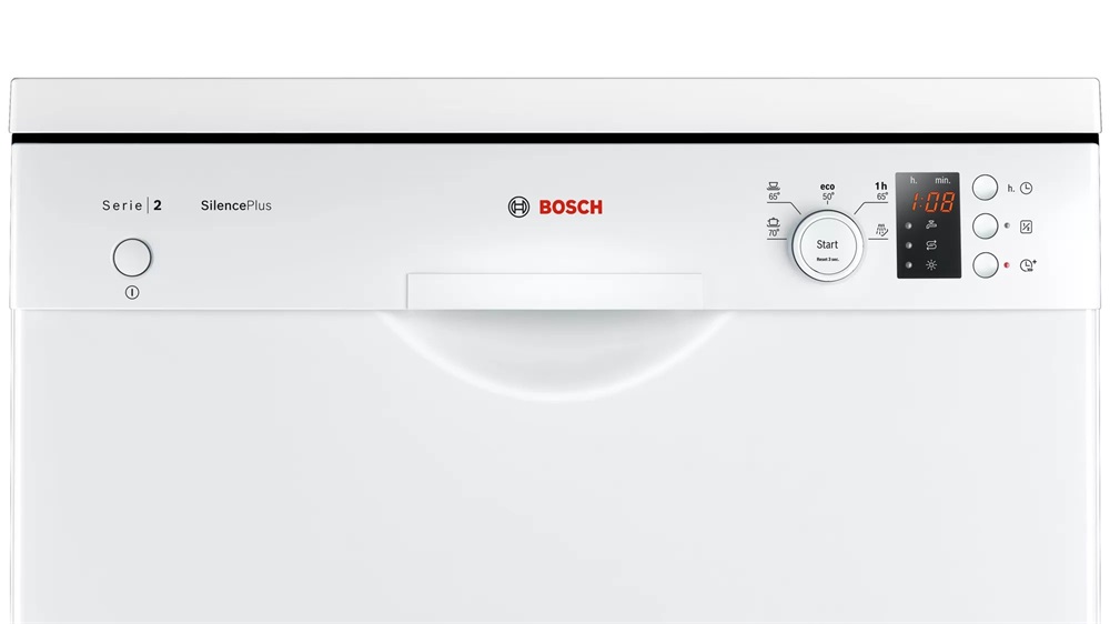 Bosch SMS25AW05E fehér, programok száma: 5, szabadonálló, 12 terítékes mosogatógép (Újszerű)