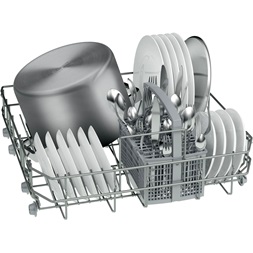 Bosch SMS25AW05E fehér, programok száma: 5, szabadonálló, 12 terítékes mosogatógép (Újszerű)