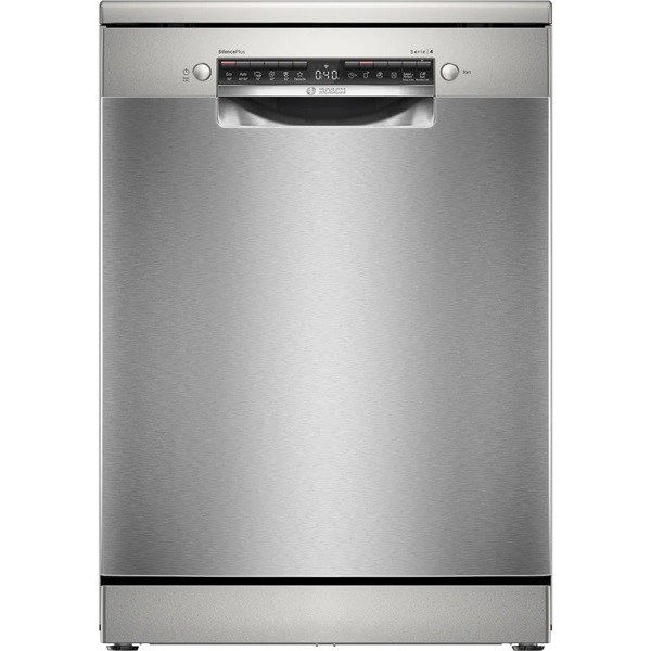 Bosch SMS4ECI26E inox, szabadonálló, programok száma:6, 14 terítékes mosogatógép